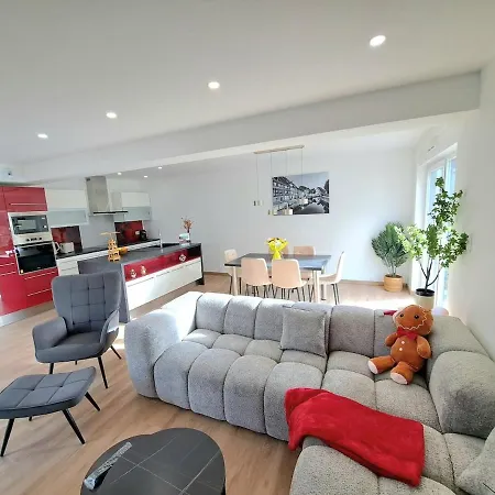 Chez Fernand A Maison Neuve Confort Avec Jardin Et Parking Inclus Кольмар
